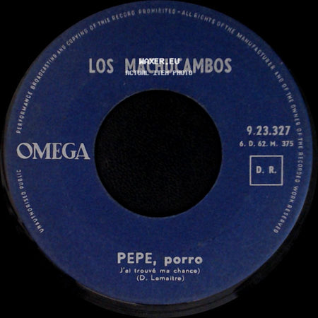 Los Machucambos - Pepe, Porro / Alegre Pescador side A