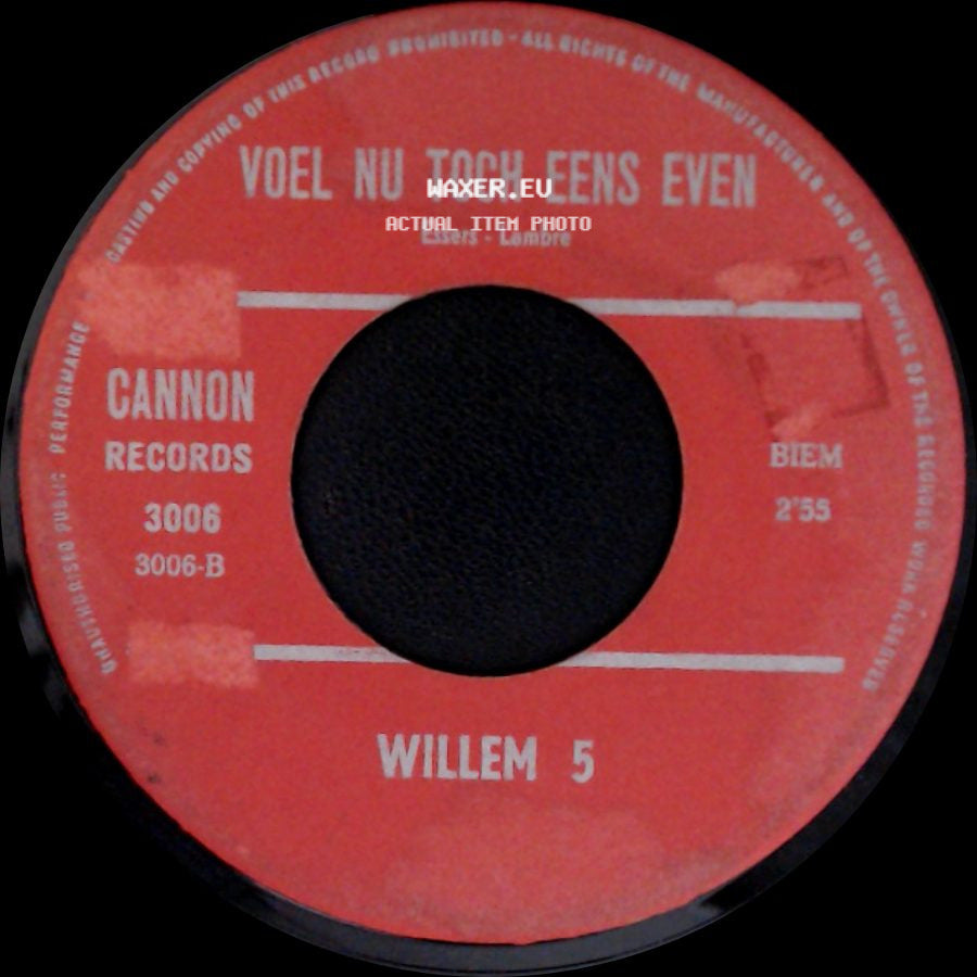 Willem 5 - Voel Nu Toch Eens Even / Dat Was Een Nacht, Janet side A