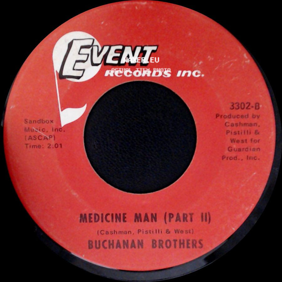 Buchanan Brothers - Medicine Man (Part Ii) / Medicine Man (Part I) side A
