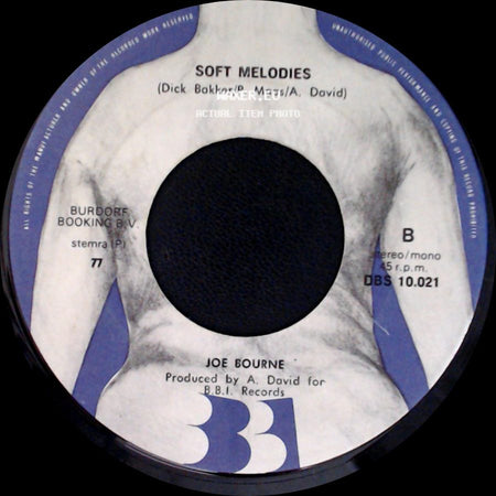 Joe Bourne - Baby You're The One / Soft Melodies side B