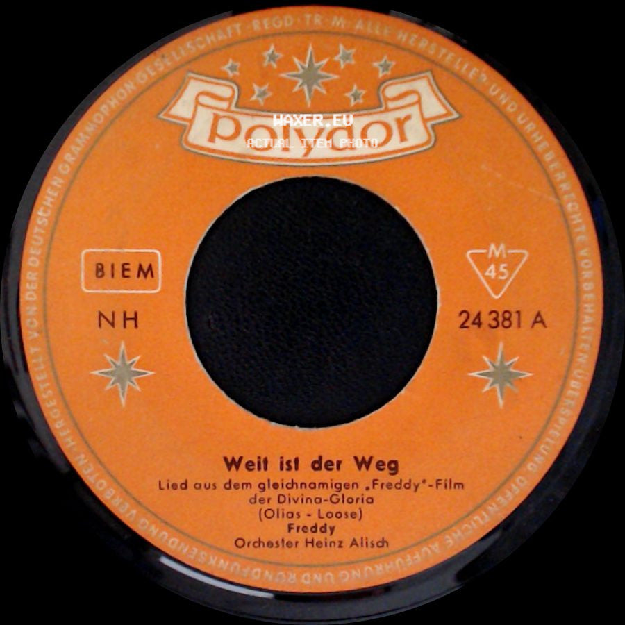 Freddy - Weit Ist Der Weg / La Guitarra Brasiliana side A