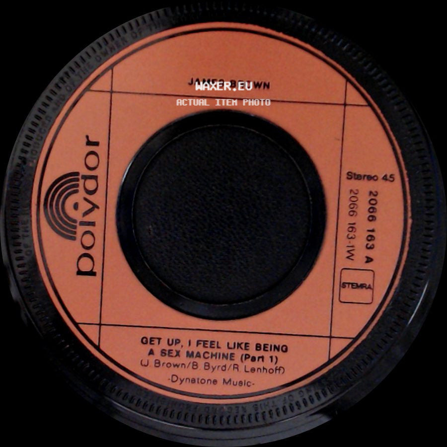 James Brown - Cold Sweat / Get Up, I Feel Like Being A Sex Machine (Part 1) side B