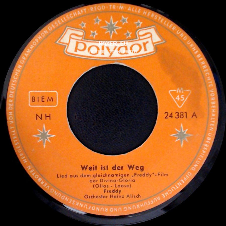 Freddy - Weil Ist Der Weg / La Guitarra Brasiliana side A