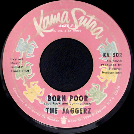 The Jaggerz - Born Poor / The Rapper side A