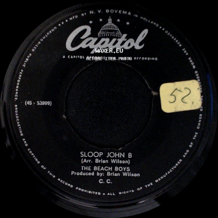 The Beach Boys - Sloop John B / You're So Good To Me side A
