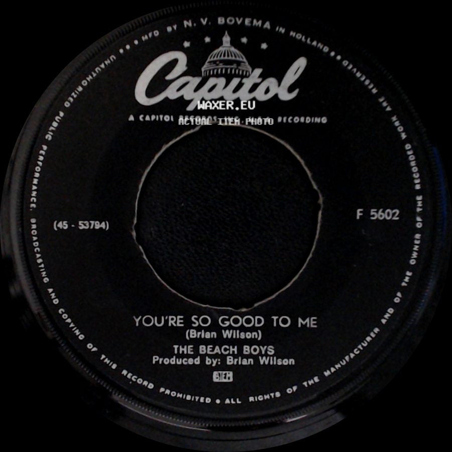 The Beach Boys - Sloop John B / You're So Good To Me side B