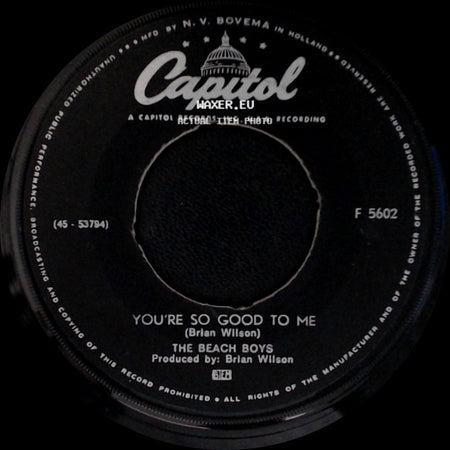 The Beach Boys - Sloop John B / You're So Good To Me side B