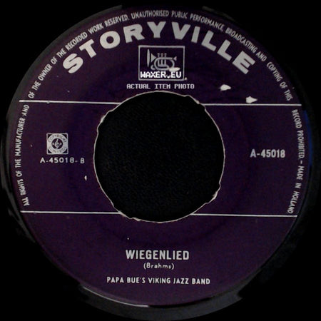 Papa Bue's Viking Jazz Band - Schlafe Mein Prinzchen / Wiegenlied side B