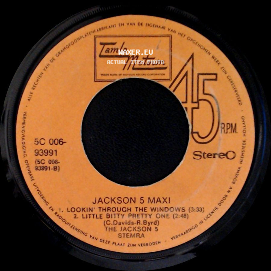 Michael Jackson / The Jackson 5 - Ben / Lookin' Through The Windows / Little Bitty Pretty One side B