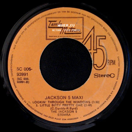 Michael Jackson / The Jackson 5 - Ben / Lookin' Through The Windows / Little Bitty Pretty One side B