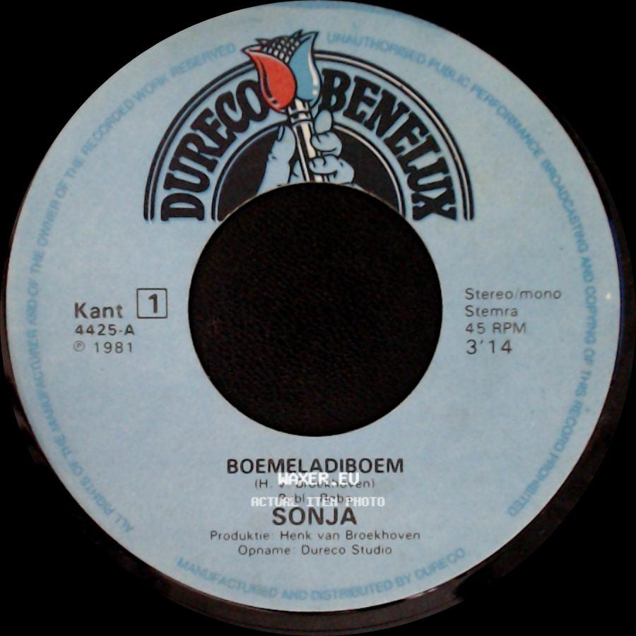Sonja - Boemeladiboem / Johnny, Oh Johnny side A