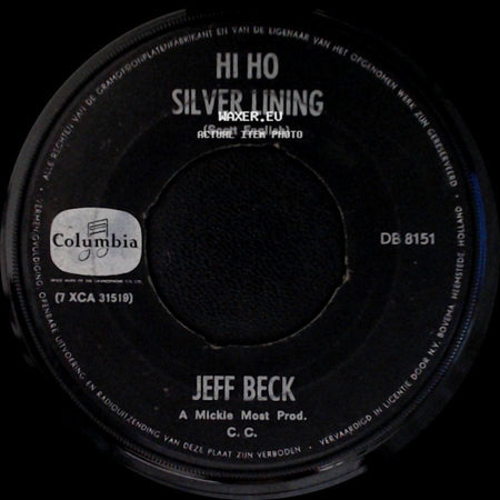 Jeff Beck - Hi Ho Silver Lining / Bolero side A