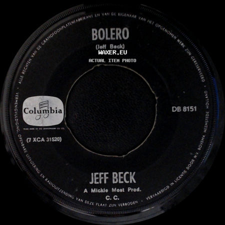 Jeff Beck - Hi Ho Silver Lining / Bolero side B