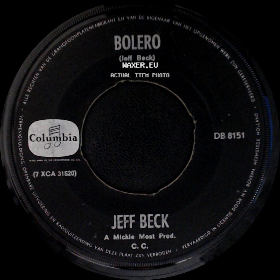 Jeff Beck - Hi Ho Silver Lining / Bolero side B