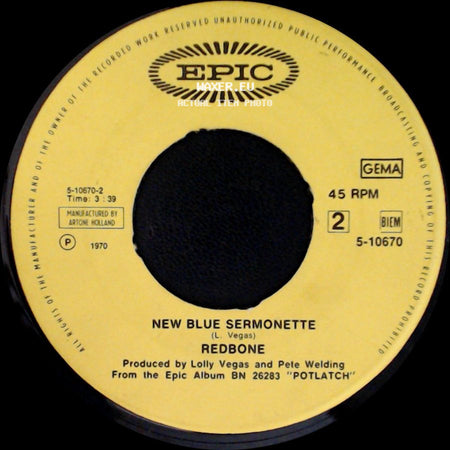 Redbone - Maggie / New Blue Sermonette side B