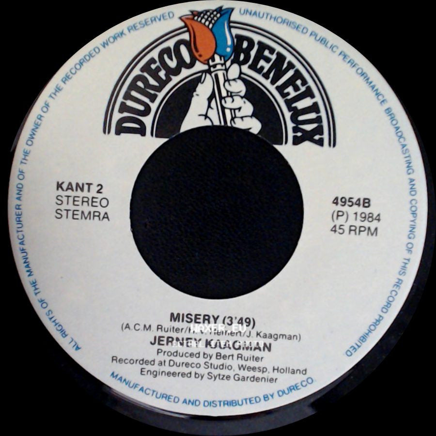 Jerney Kaagman - Misery / My Mistery Man (3'20) side A