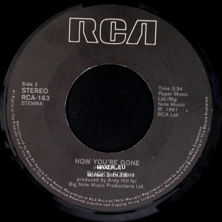 Bucks Fizz - The Land Of Make Believe / Now You're Gone side B