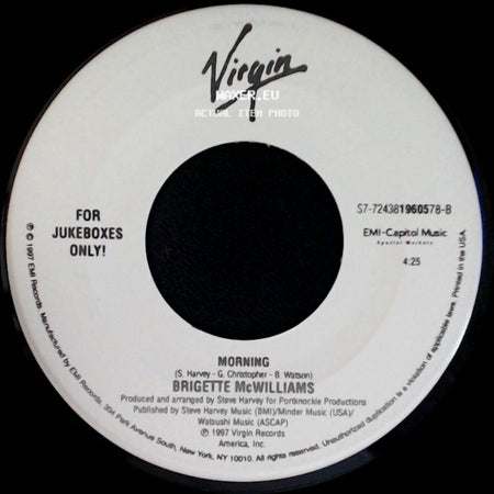 Brigette Mcwilliams - Fire / Morning side B