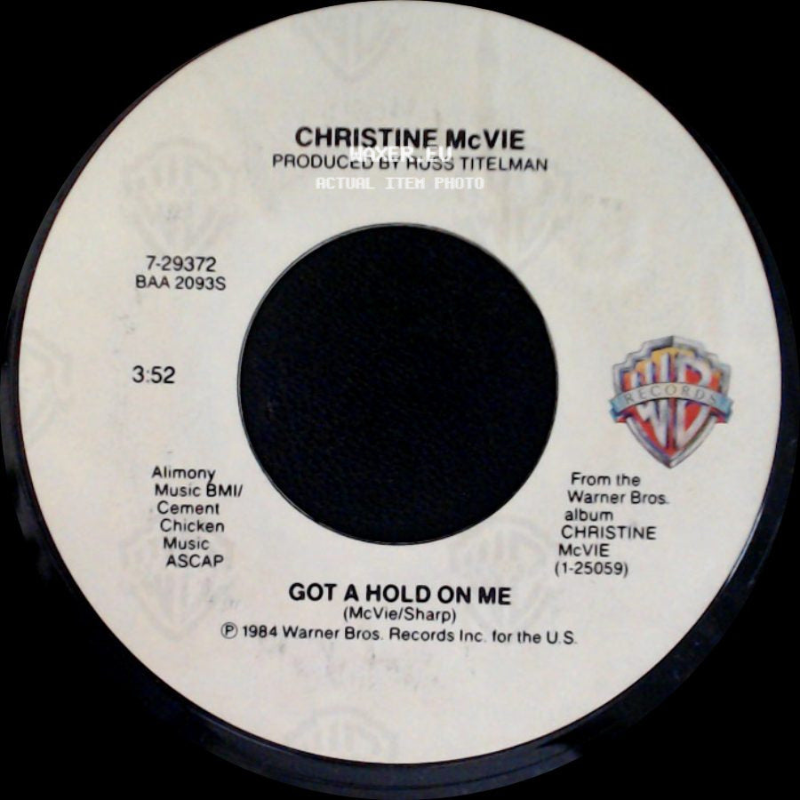 Christine Mcvie - Got A Hold On Me / Who's Dreaming This Dream side A