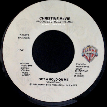 Christine Mcvie - Got A Hold On Me / Who's Dreaming This Dream side A