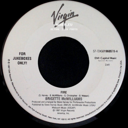 Brigette Mcwilliams - Fire / Morning side A