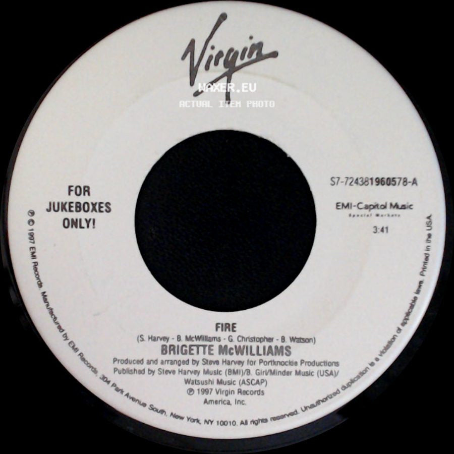 Brigette Mcwilliams - Fire / Morning side A