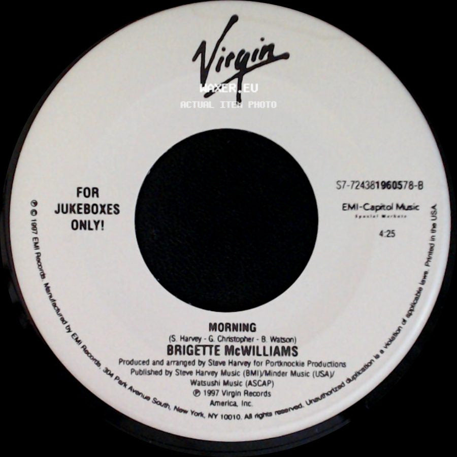 Brigette Mcwilliams - Fire / Morning side B