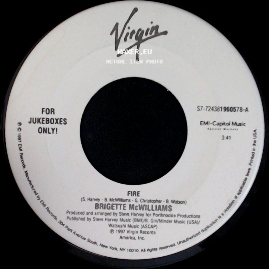Brigette Mcwilliams - Fire / Morning side A