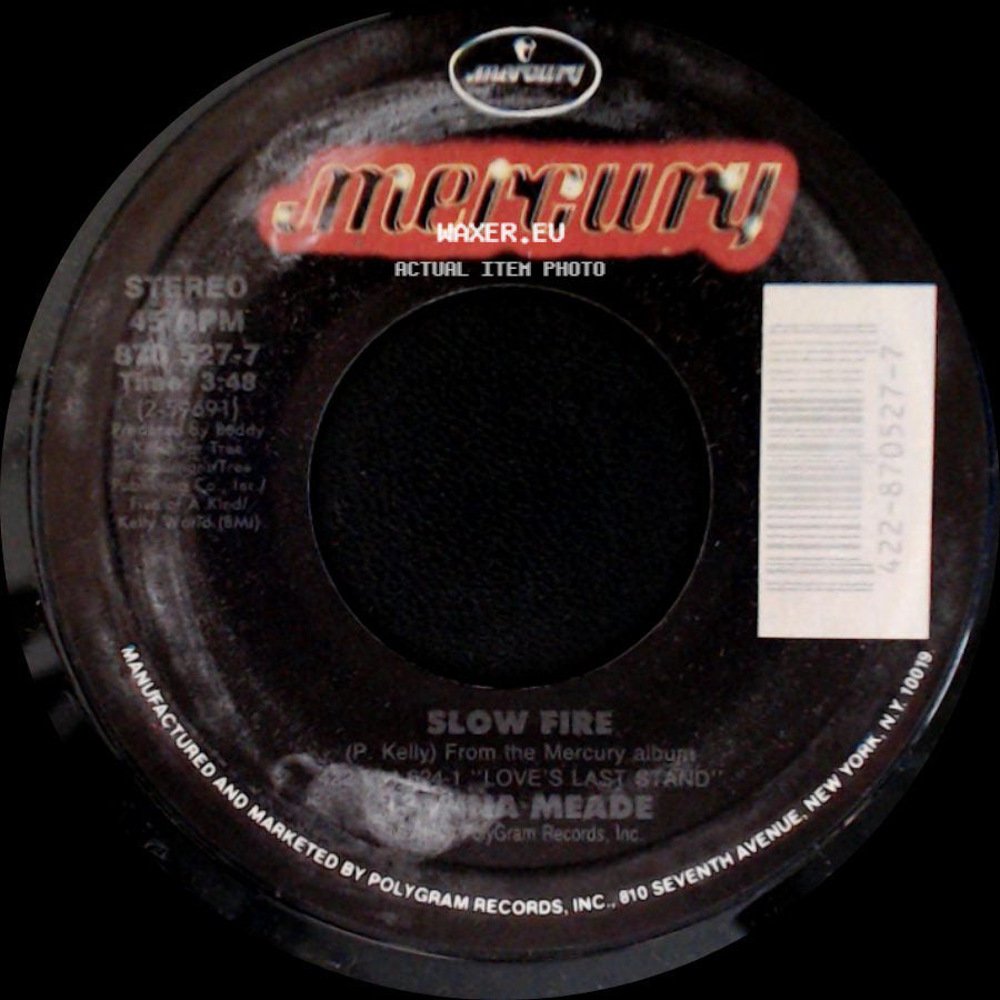 Donna Meade / Teena Meade - Congratulations / Slow Fire side B