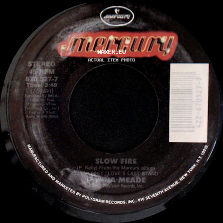 Donna Meade / Teena Meade - Congratulations / Slow Fire side B