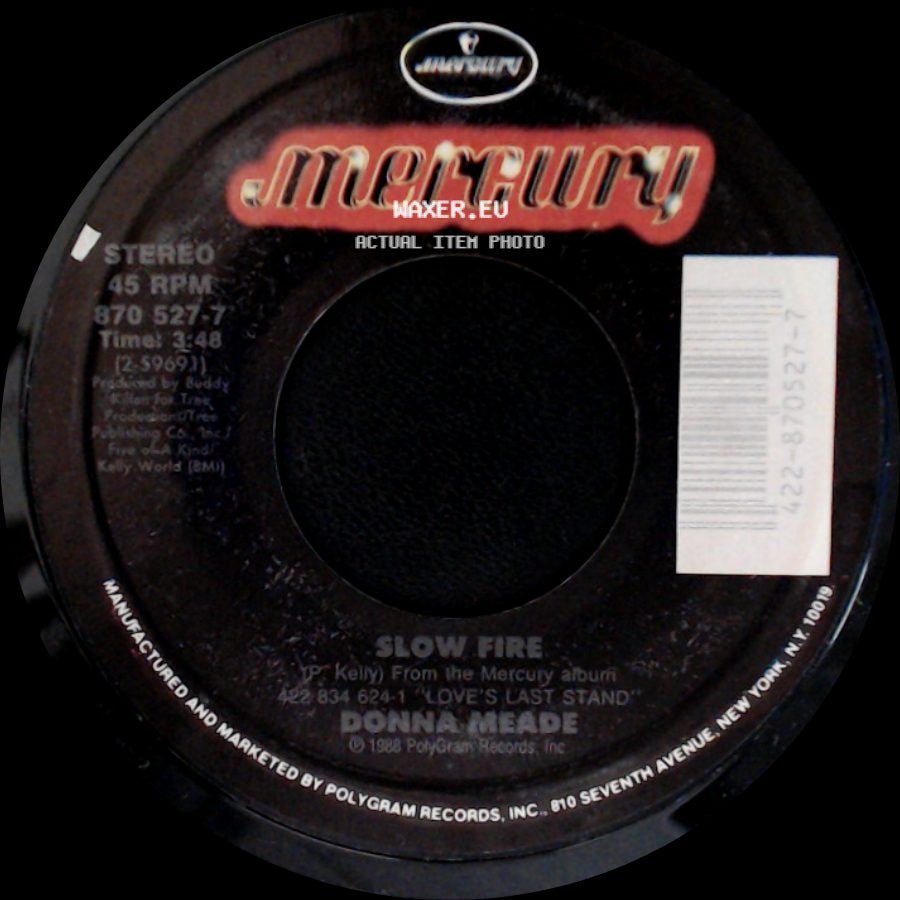 Donna Meade - Congratulations / Slow Fire side B