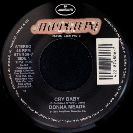 Donna Meade - Cry Baby / The Chokin' Kind side A