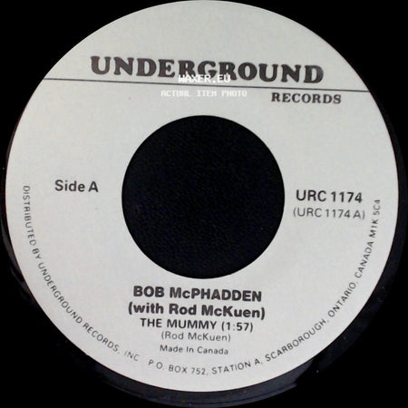 Bob Mcphadden (With Rod Mckuen) / Frank Gallop - The Mummy (1:57) / The Ballad Of Irving side A