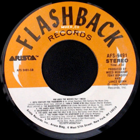 Bill Conti / Meco - Theme From Dynasty / Pop Goes The Movies Part 1 side B