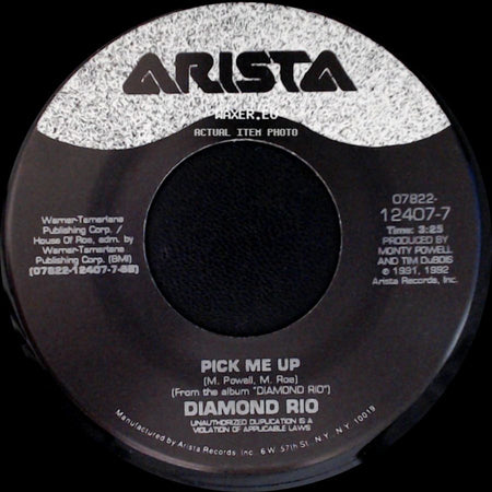 Norma Jean Riley / Diamond Rio - Diamond Rio / Pick Me Up side B