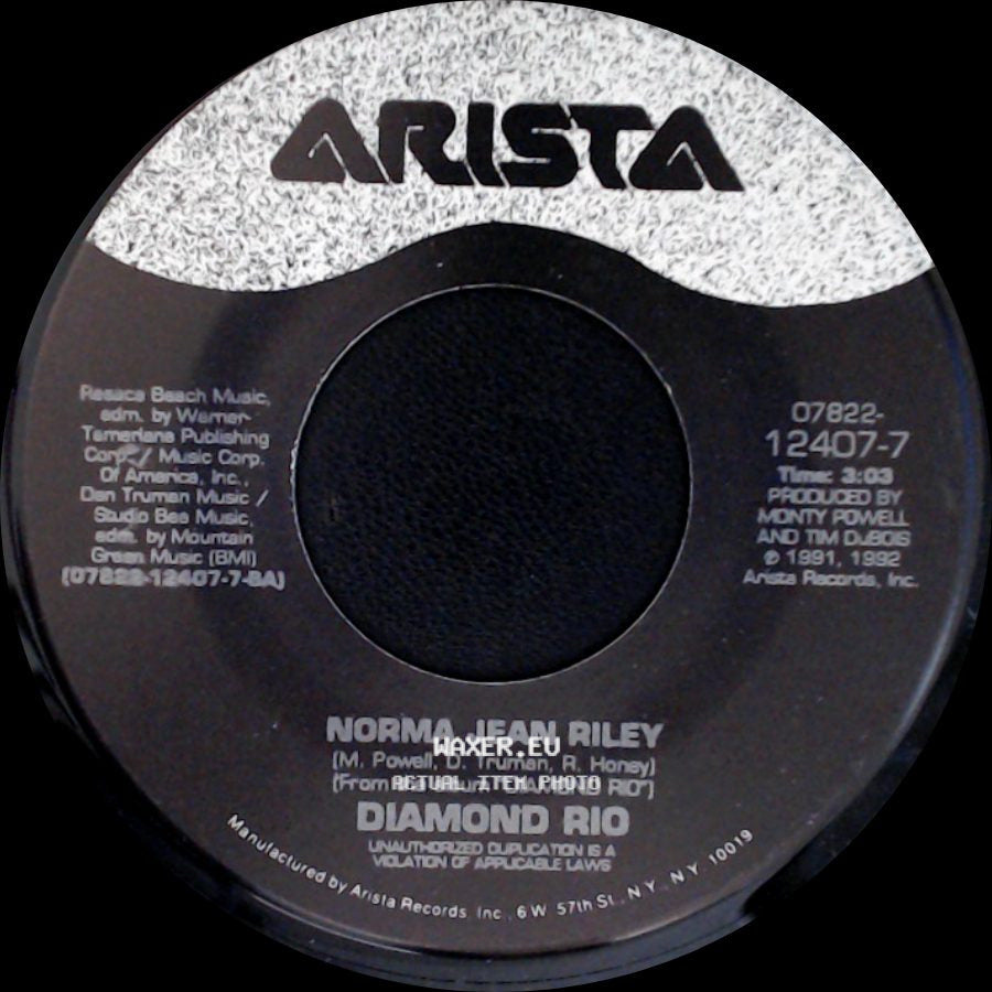 Norma Jean Riley / Diamond Rio - Diamond Rio / Pick Me Up side A