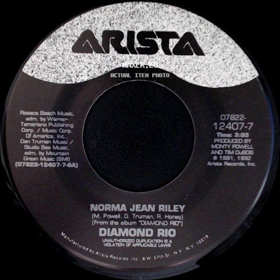 Diamond Rio - Norma Jean Riley / Pick Me Up side A