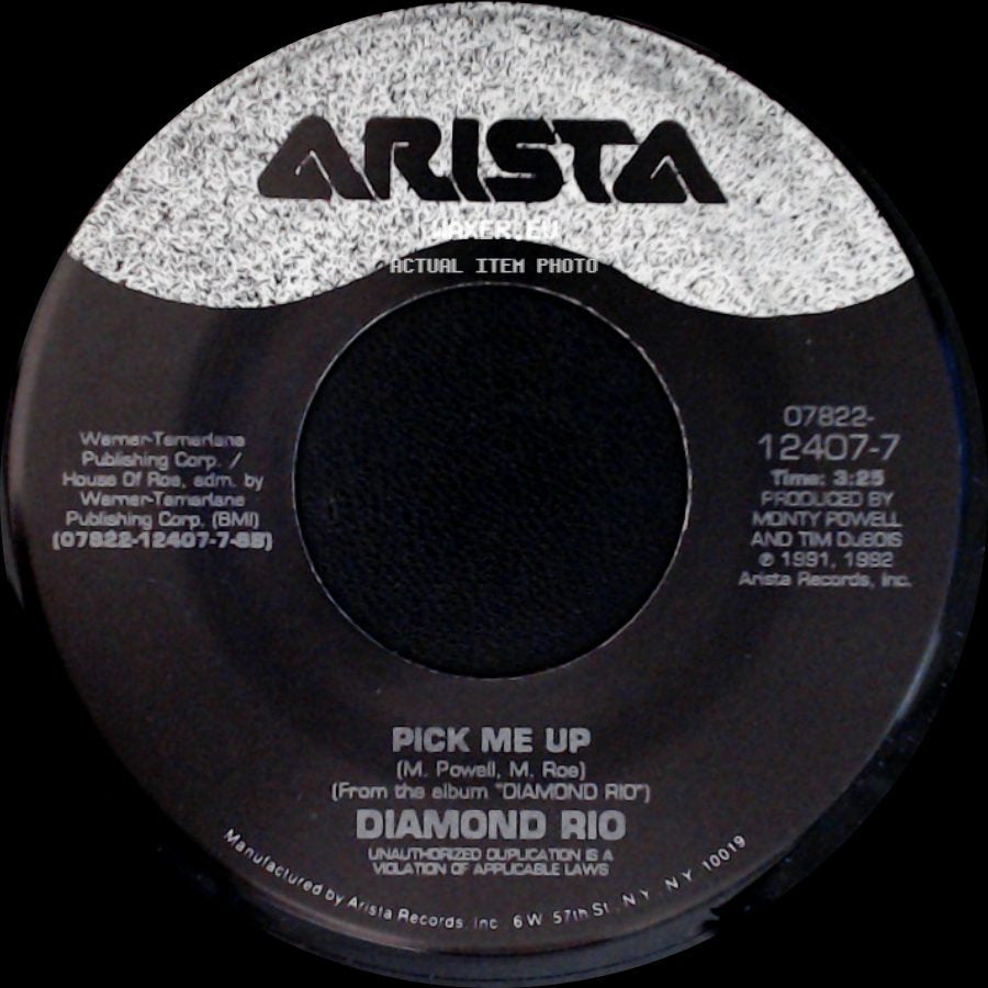 Diamond Rio - Norma Jean Riley / Pick Me Up side B