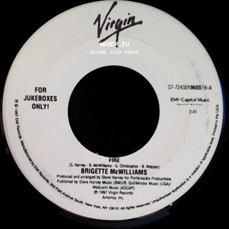 Brigette Mcwilliams - Fire / Morning side A