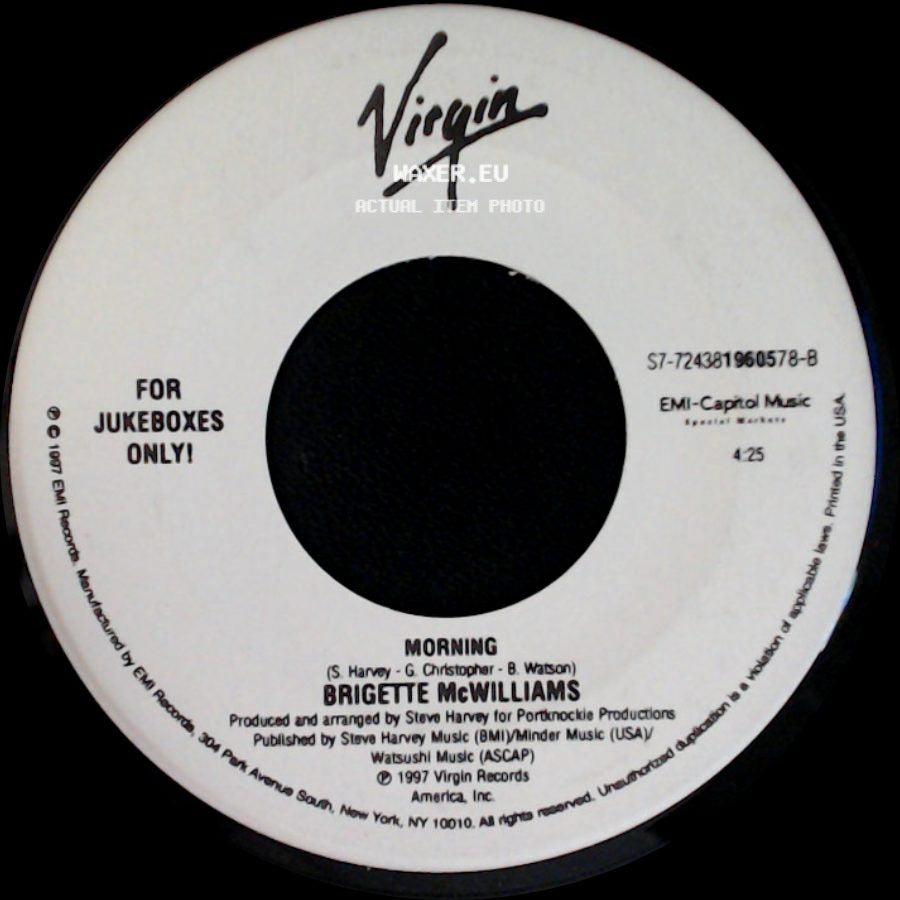 Brigette Mcwilliams - Fire / Morning side B