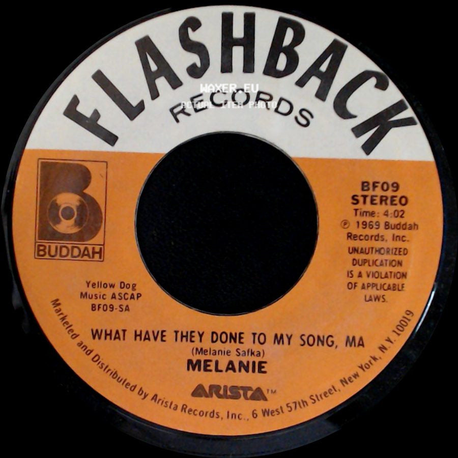 Melanie - What Have They Done To My Song, Ma / Lay Down (Candles In The Rain) side A