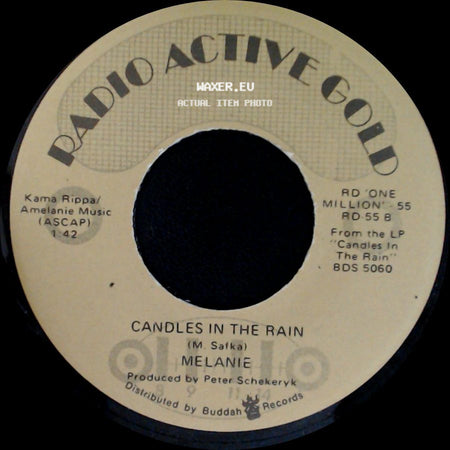 Melanie / Melanie With The Edwin Hawkins Singers - Candles In The Rain / Lay Down side A