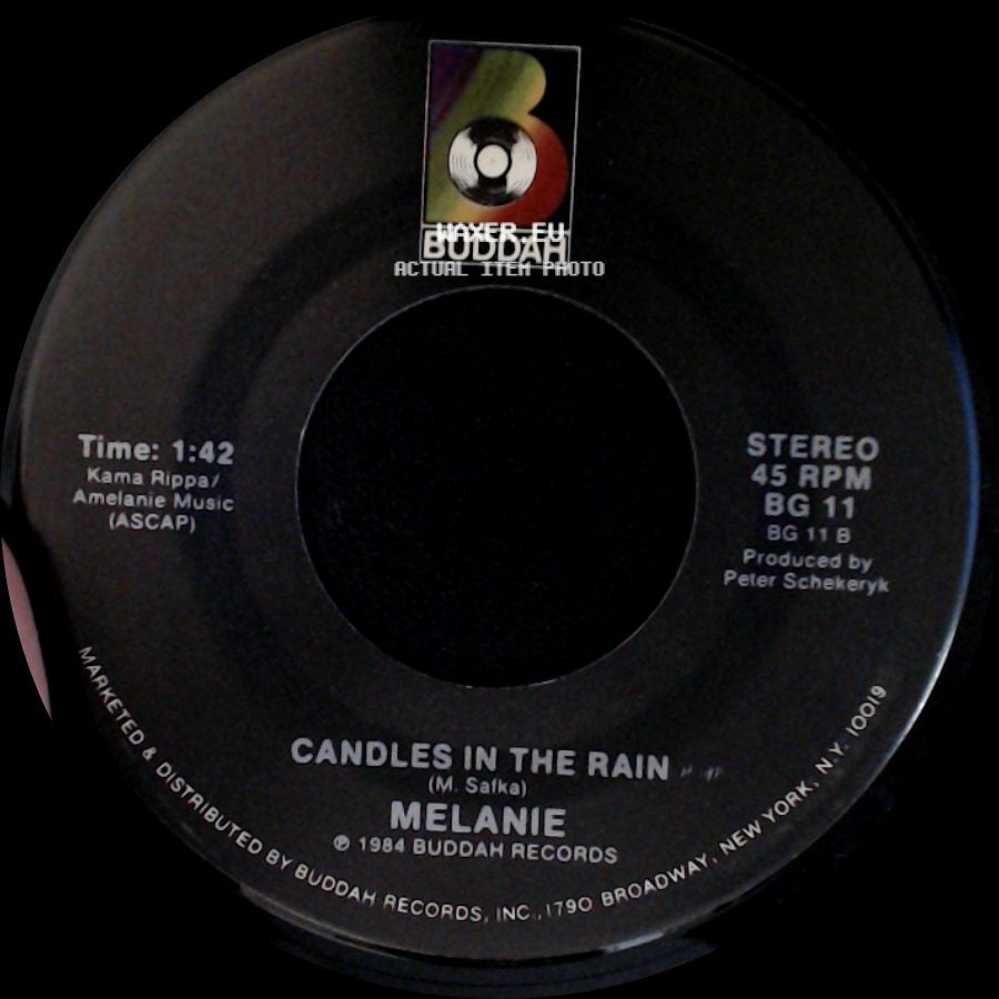 Melanie - Lay Down / Candles In The Rain side B
