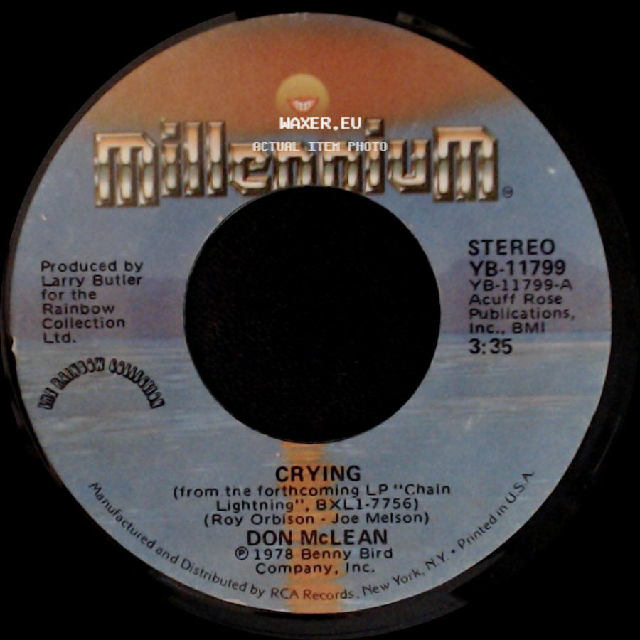 Don Mclean - Crying / Genesis (In The Beginning) side A