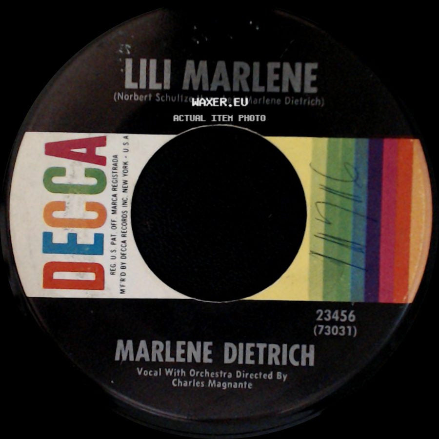 Marlene Dietrich - Symphonie / Lili Marlene side B