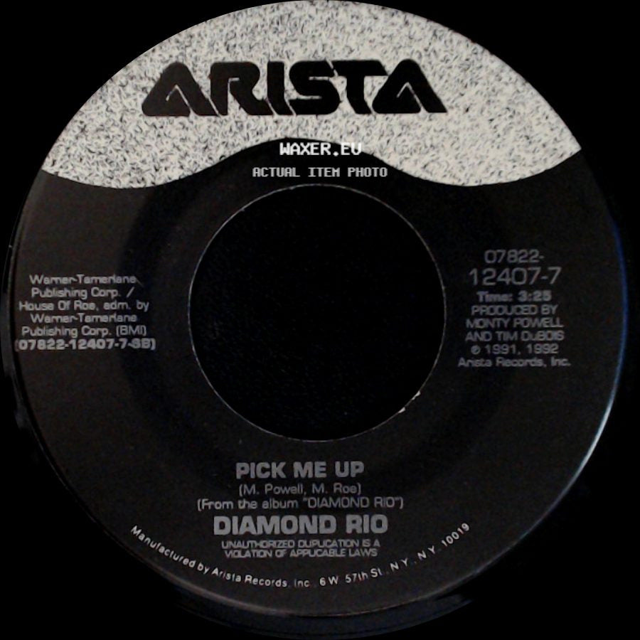Diamond Rio / Norma Jean Riley - Pick Me Up / Diamond Rio side A