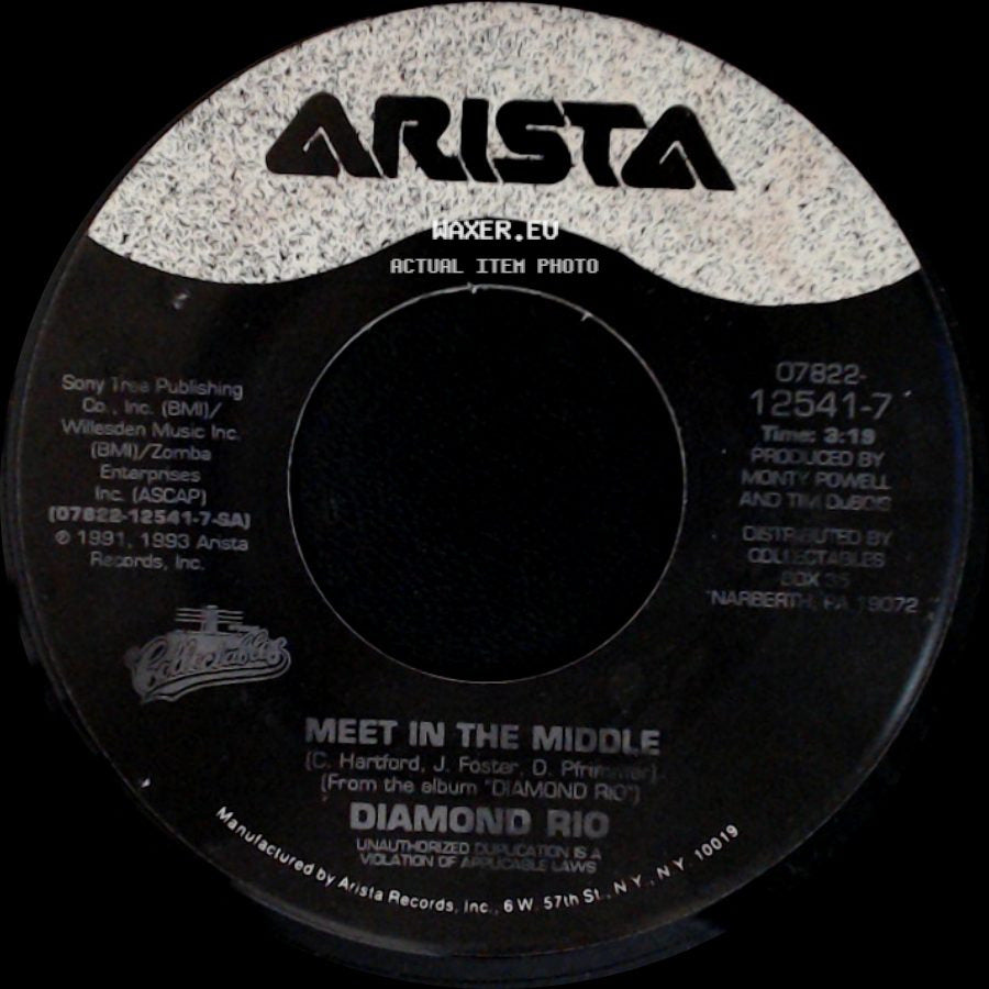 Diamond Rio - Mama Don't Forget To Pray For Me / Meet In The Middle side B