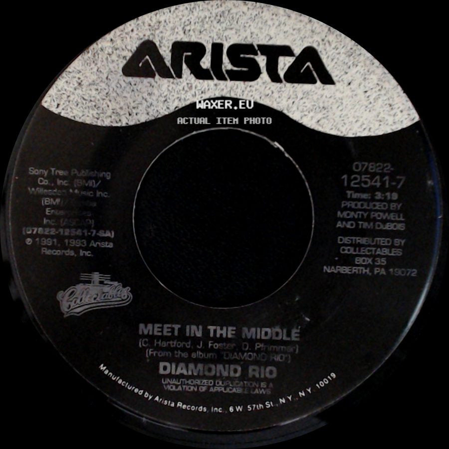 Diamond Rio - Mama Don't Forget To Pray For Me / Meet In The Middle side B