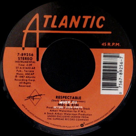Mel & Kim - Respectable / Respectable side A