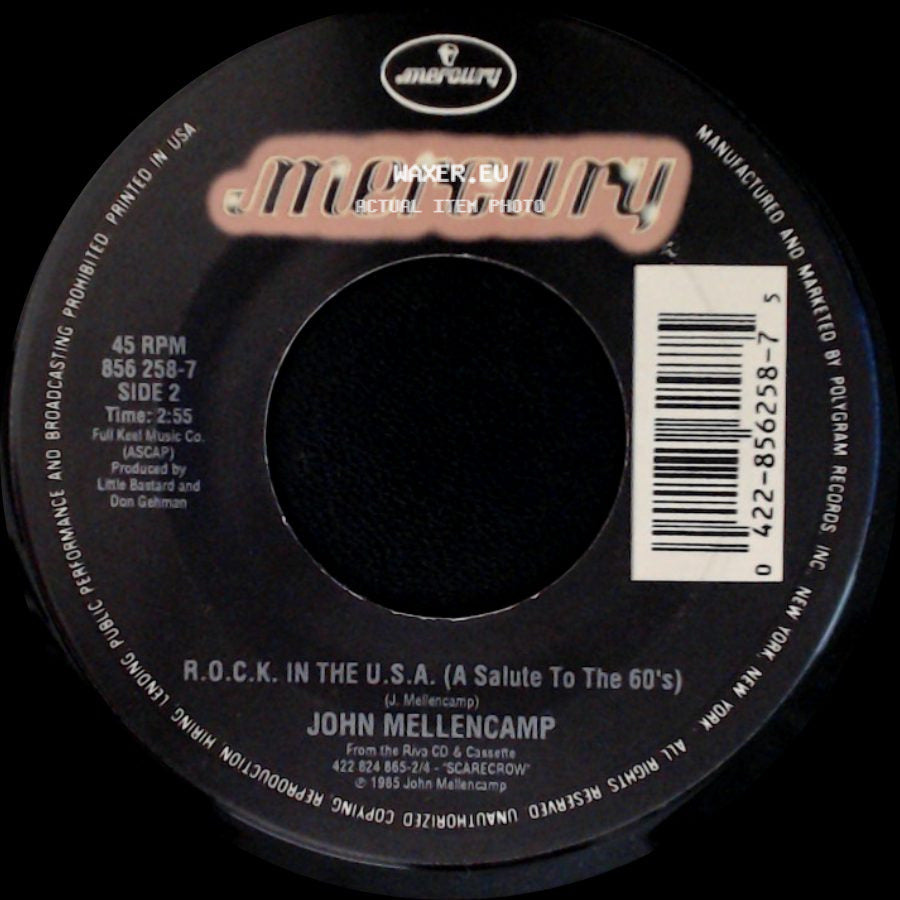 John Mellencamp - Dance Naked / R.O.C.K. In The U.S.A. (A Salute To The 60's) side B